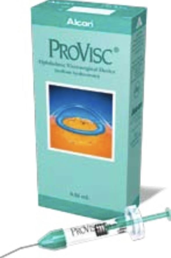 Provisc Ophthalmic Viscoelastic System 10mg Prefilled Syringe 0.85mL, 01KT0J098KHV19TTB95AZ74HDM