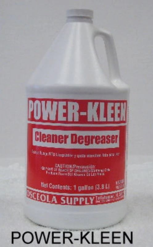 Power-Kleen Degreaser and Cleaner Hard Surface, 1 Gallon, 4/Case
