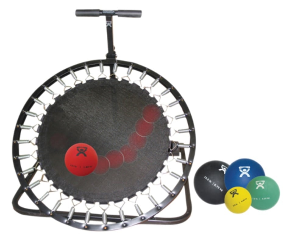 CanDo Ball Rebounder, Adjustable, 5-Ball Set, 39x42x36", Black, 01KEZKNNWQMWQY808FSXEGS4AH
