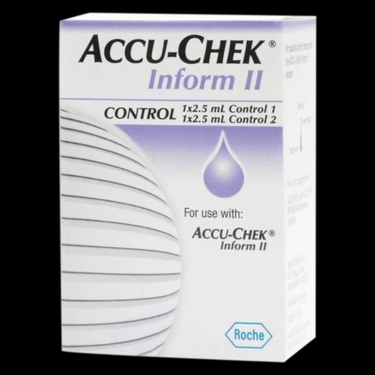 Accu-Chek Inform II Blood Glucose Test Strips, CLIA Waived, 50/Box