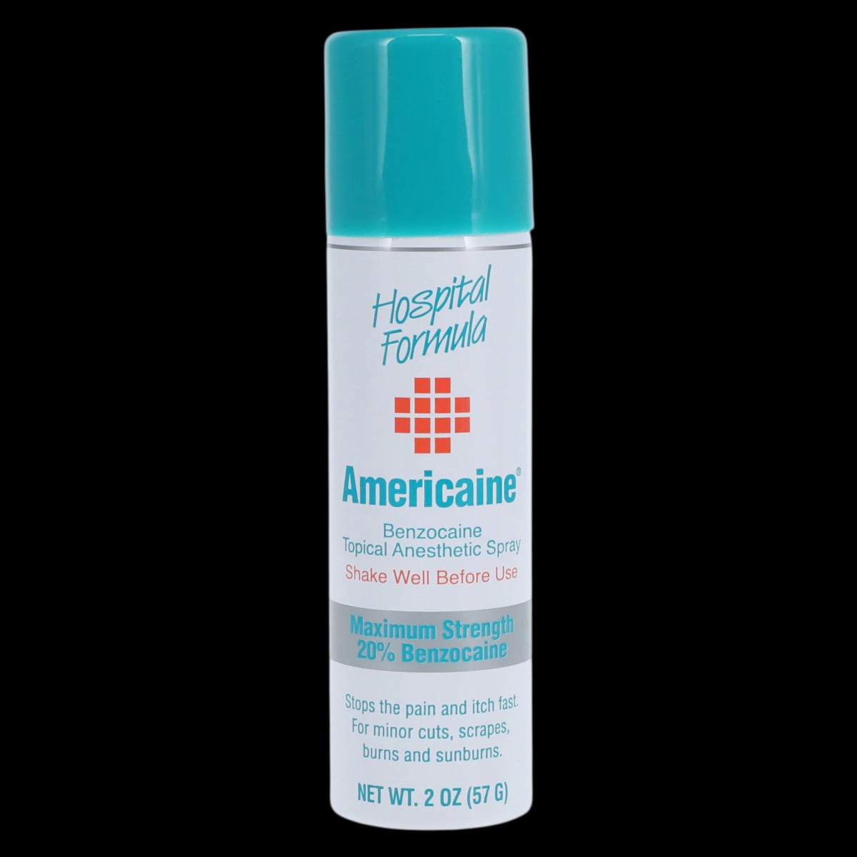 Americaine Aerosol Spray, 20% Benzocaine, 2 oz Can