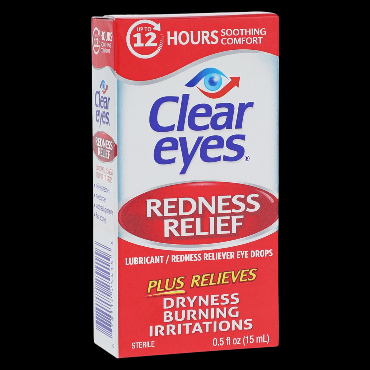 Clear Eyes Redness Relief Eye Drops, 0.5 oz Bottle