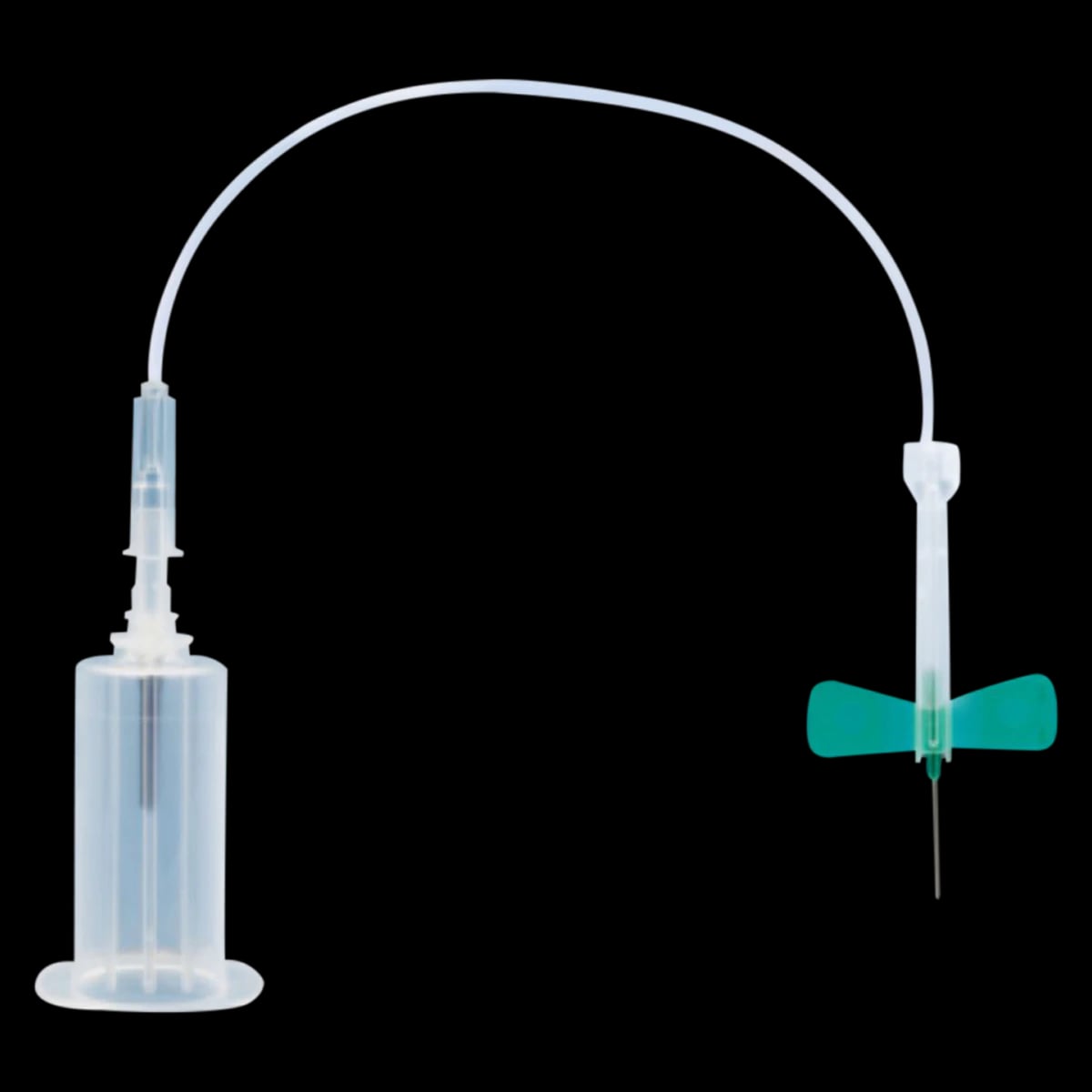 Sarstedt Multifly Safety Venous Blood Collection Needle, 21G x 19mm, Green, Sterile, Disposable, 100/Case