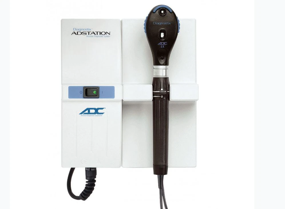 American Diagnostic Adstation Wall Mount Ophthalmoscope, 3.5V, Coaxial