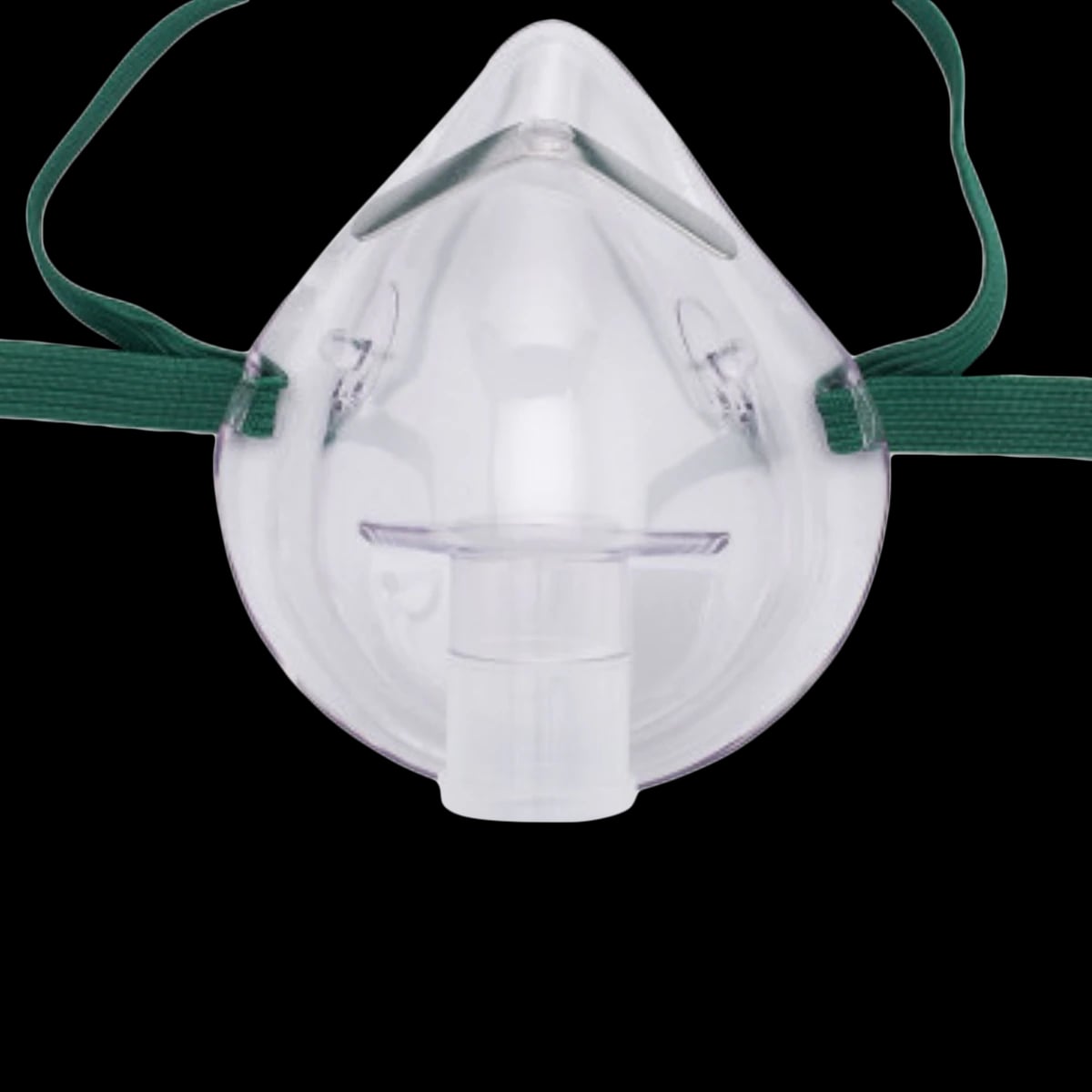 SunMed Aerosol Mask for Nebulizer, Pediatric, Single Use, with Microvents and Elastic Strap, 50/Case