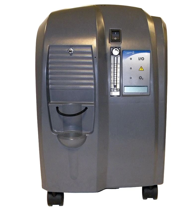 AirSep Companion 5 Liter Oxygen Concentrator, 13.5 x 12.5 x 21.5 in