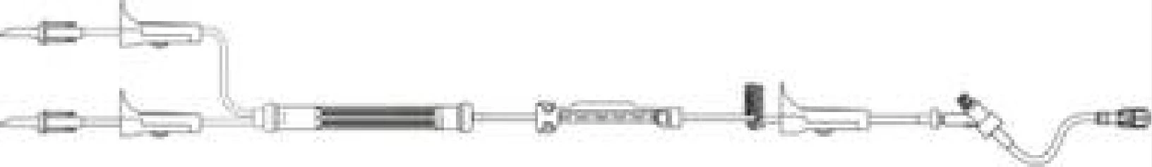 B. Braun UltraSite Blood Administration Set, 170 Micron Filter, 120" Tubing, 2 Non-Vented, 24/Case