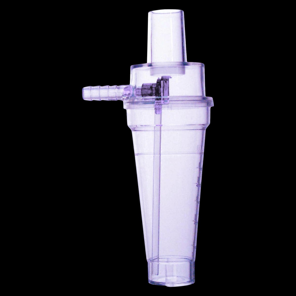 SunMed MiniHeart Large Volume Nebulizer, Hand Held, Universal, 30 mL, High Flow, 25/Case