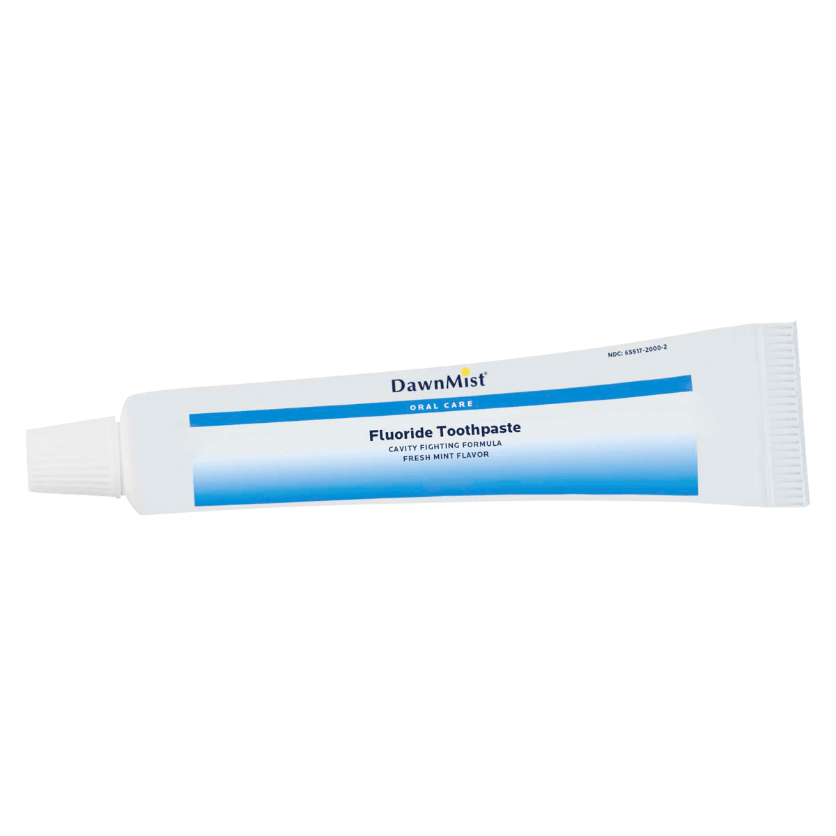 DawnMist Fresh Mint Toothpaste, 0.6 oz Tubes, 720/Case