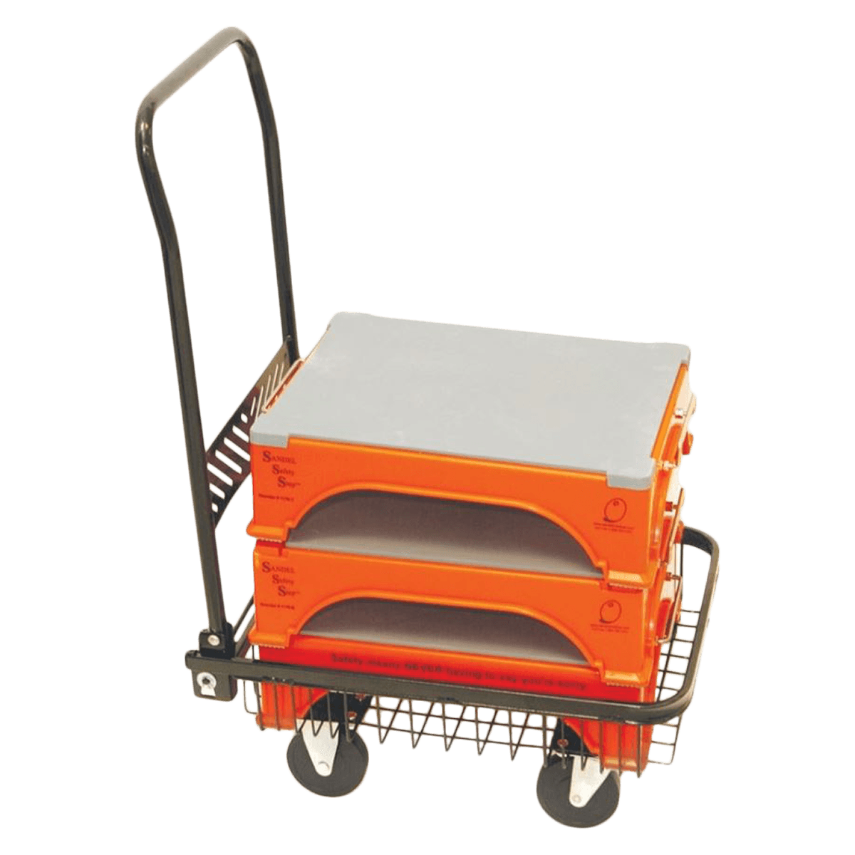 Ergo-Step Stackable Stool Cart