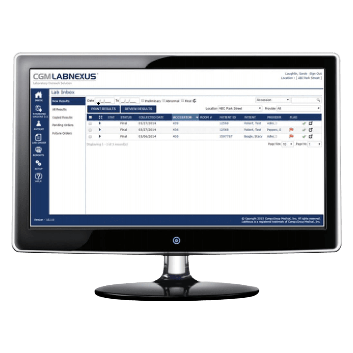 CompuGroup Medical LIS Software with Hardware Interface