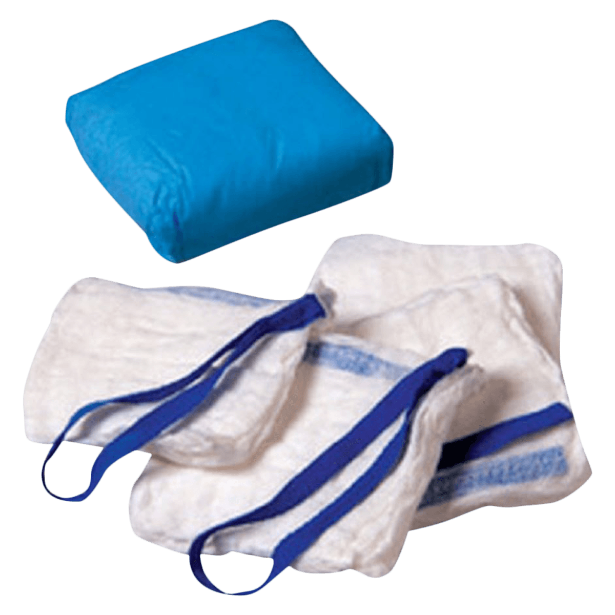 DeRoyal Pre-Washed Laparotomy Sponge, 8" x 36", Sterile, 100% Cotton, Radiopaque, 5/Pk, 20 Pks/Cs
