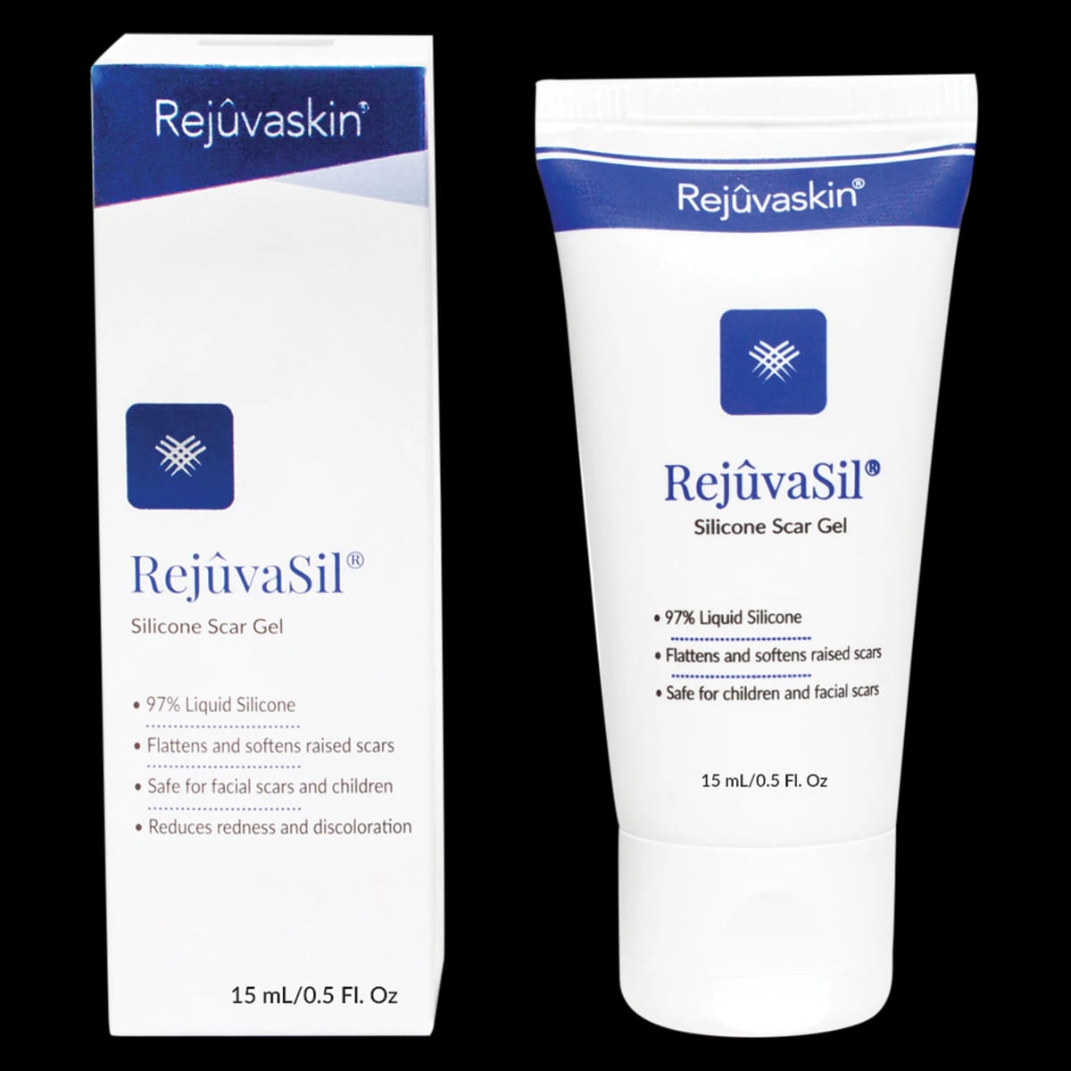 RejuvaSil Scar Gel, 0.5 oz Tube