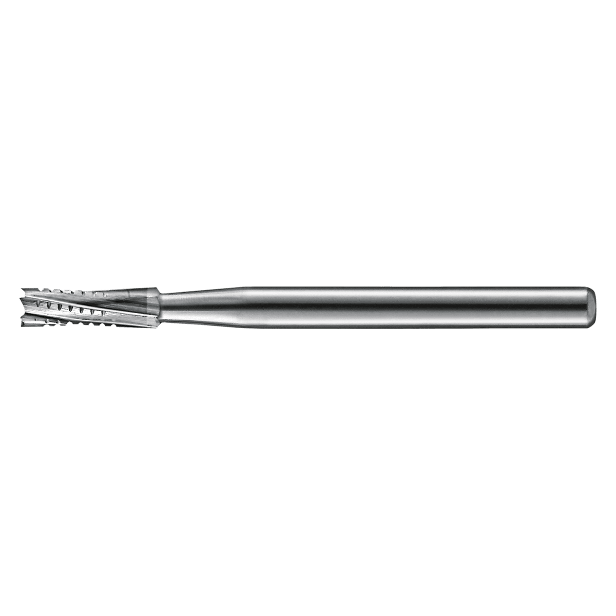 Kerr FG556L Carbide Bur, Straight Flat End, Crosscut, 6 Flute, Friction Grip, 0.9mm Diameter, 4.9mm Length, 10/Pk, FG556L-KC0