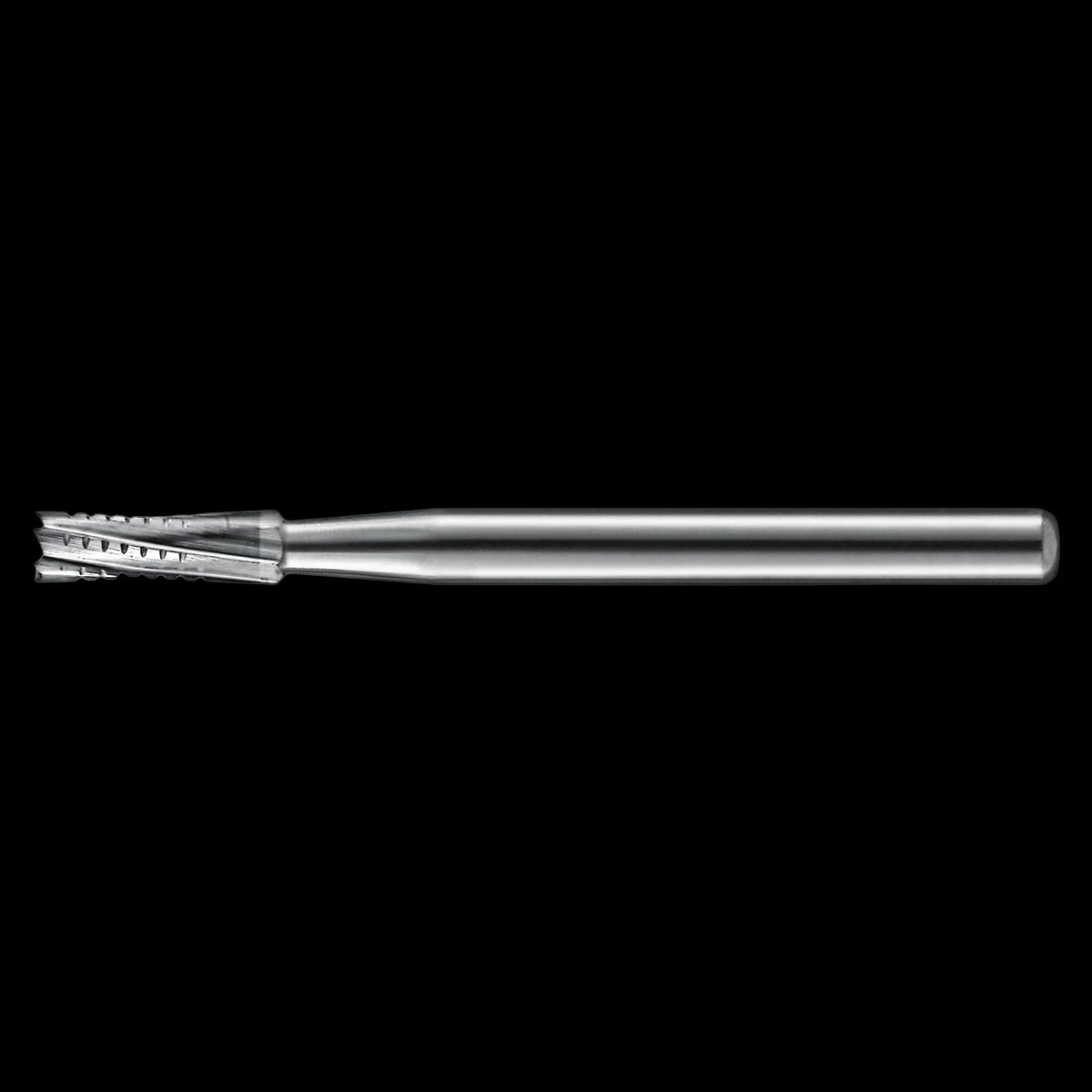 Kerr Operative Carbide Bur FGSS 557, Straight Flat End Crosscut, 6 Flute, 1 mm Diameter, 3.7 mm Length, 10/Pk, FGSS557-KC0