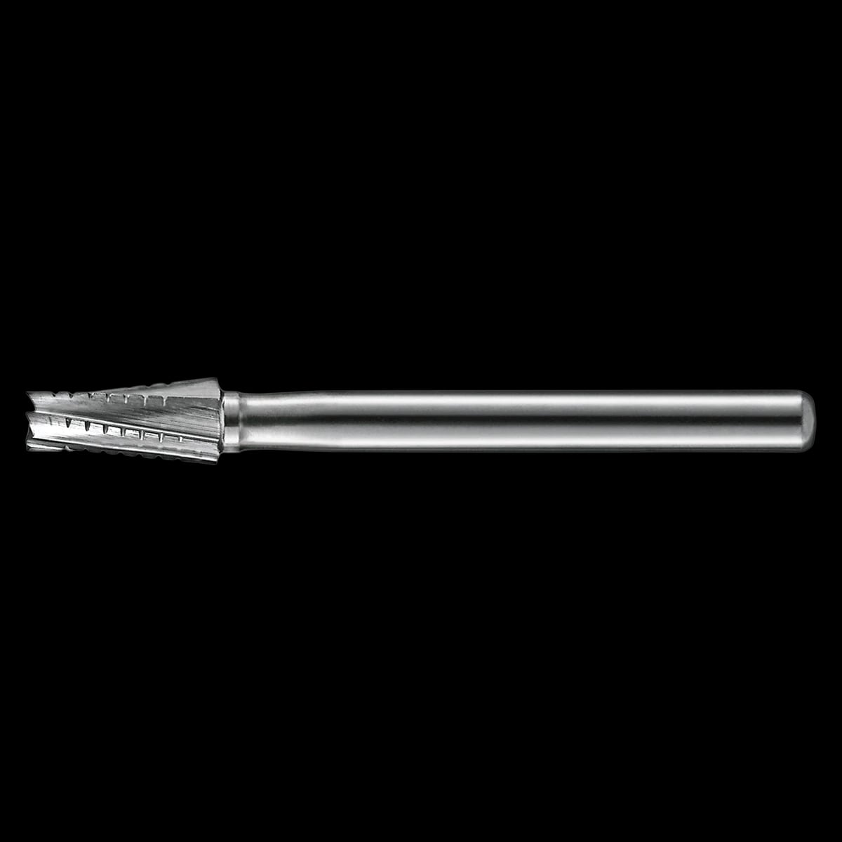 KaVo Kerr Regular Operative Carbide Bur, FGSS #701, Taper Flat End Crosscut 6 Flute, 1.2 mm Diameter, 3.7 mm Length, 10/Pkg