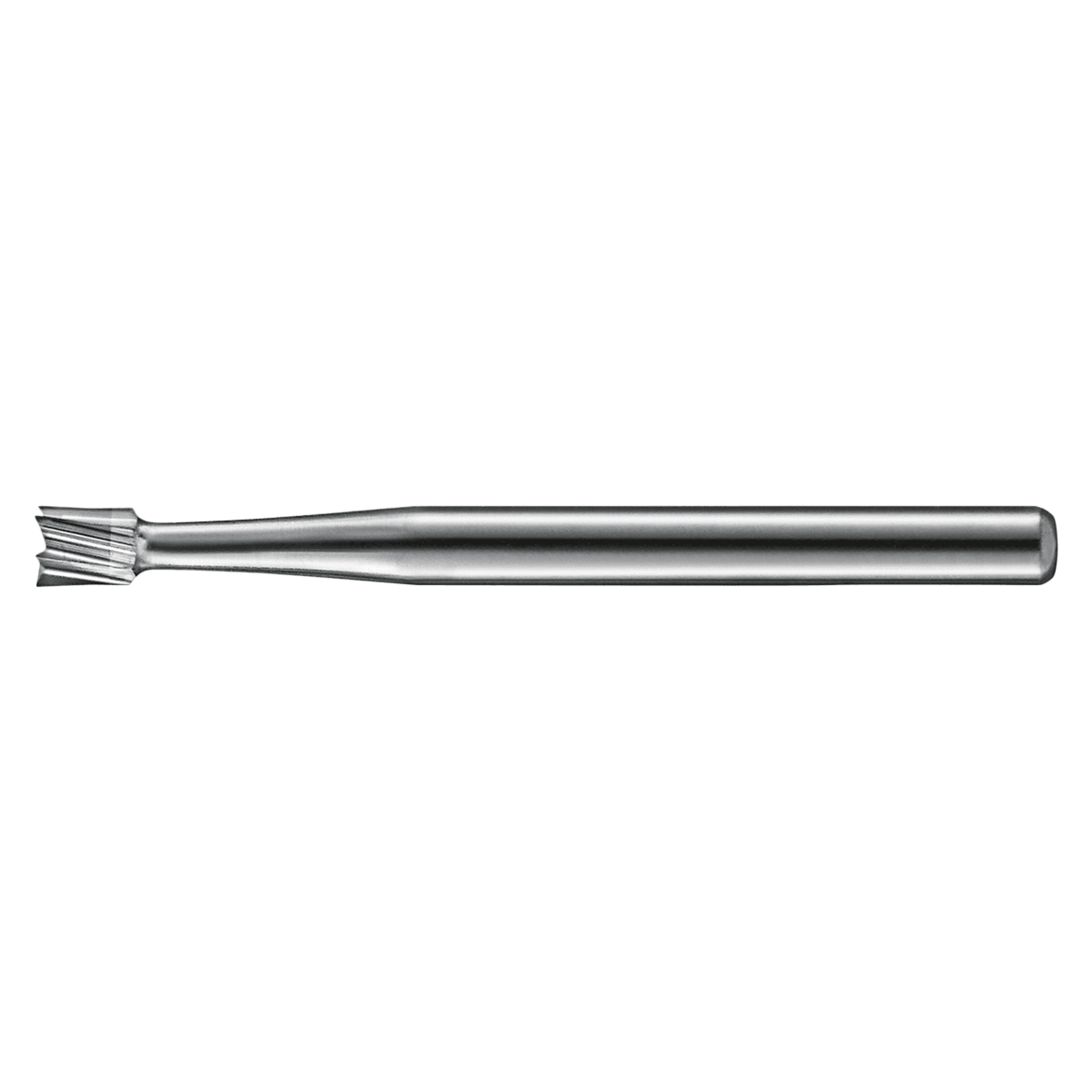 KaVo Kerr Operative Carbide Bur, Inverted Cone, Latch Angle #37, 1.4 mm Diameter, 0.8 mm Length, 6 Flutes, 10/Pkg, LA37-KC0