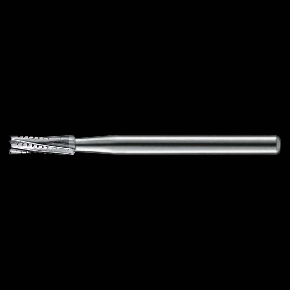 KaVo Kerr Operative Carbide Bur LA 557, XCUT, Straight Flat End, 6 Flute, 1 mm Diameter, 3.7 mm Length, 10/Pkg, LA557-KC0