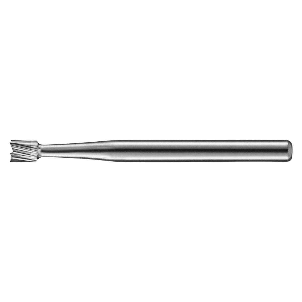 Kerr HP37 Carbide Bur, Inverted Cone, 6 Flutes, 1.4mm Diameter, 0.8mm Length, 5/Pk, HP37-KC5