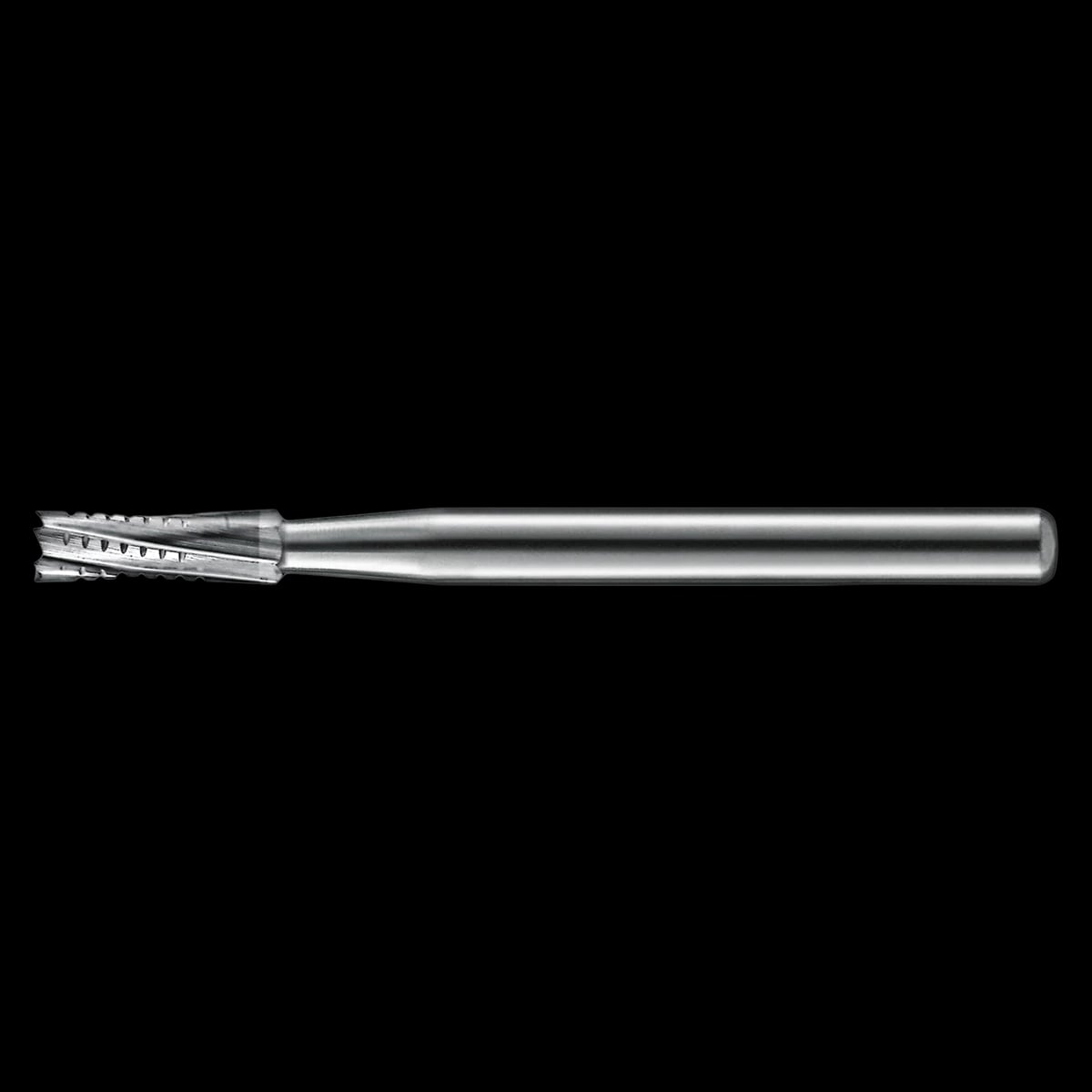 Kerr Surgical Carbide Bur, FGOS, Straight Flat End Cross Cut, #557, 1.0 mm, 10/Pk, FGOS557-KC0