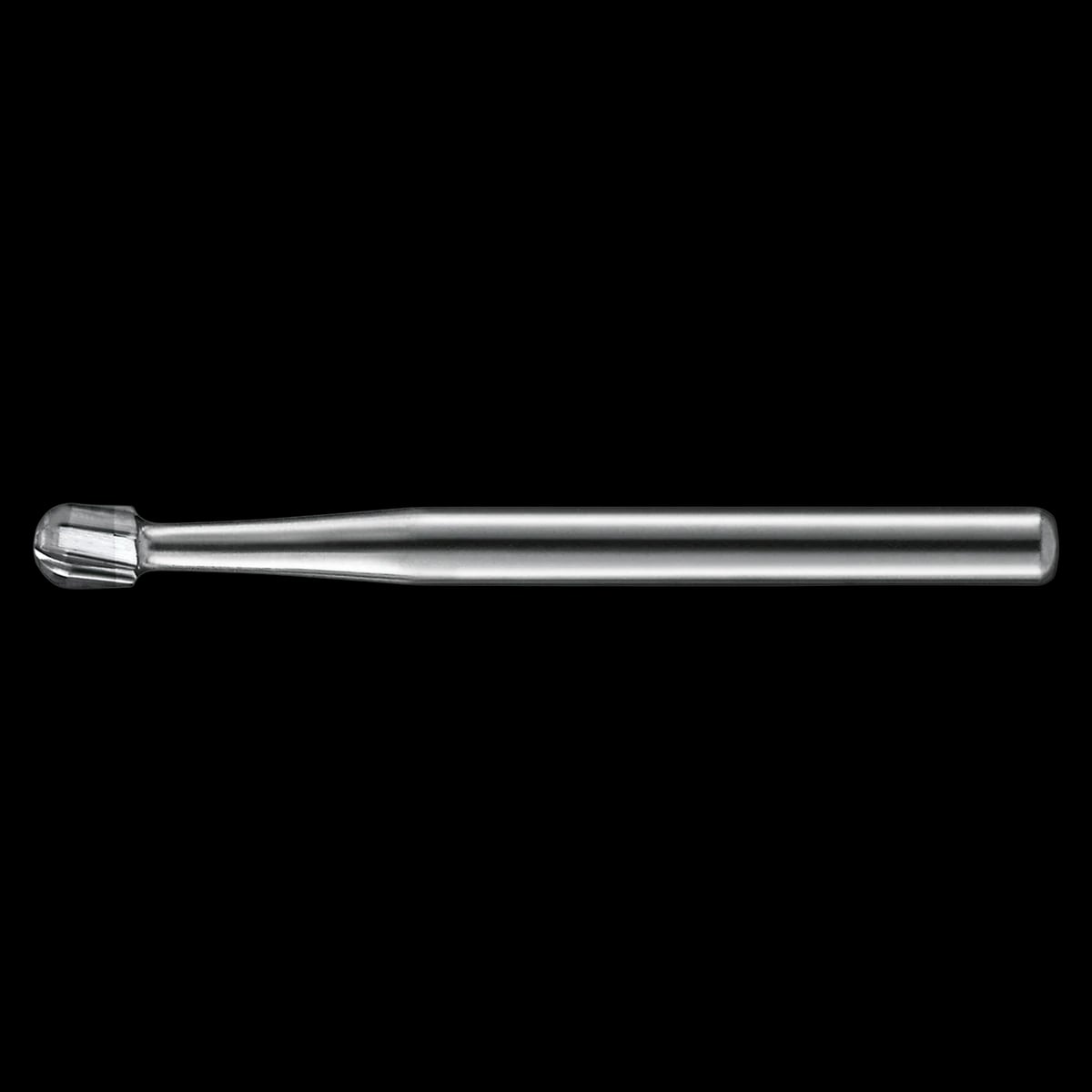 KavoKerr LAOS3 Surgical Carbide Bur, Round 6 Flute, Latch, #3, 1.2 mm Diameter, 10/Pkg