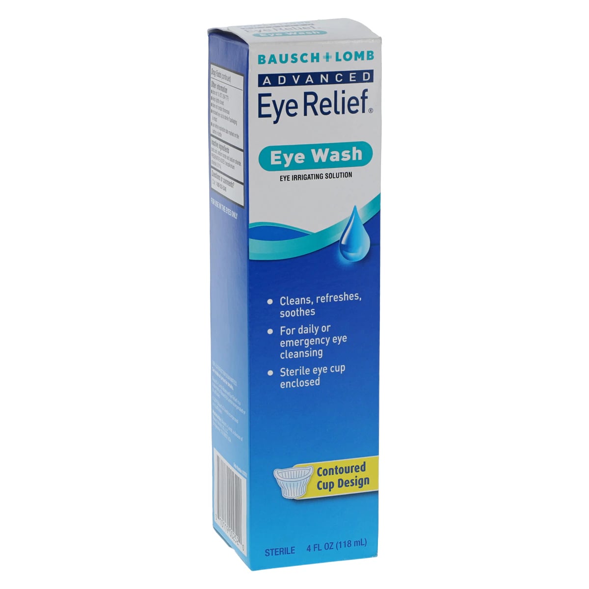 B&L Advanced Eye Wash Solution, 4 oz/Bottle