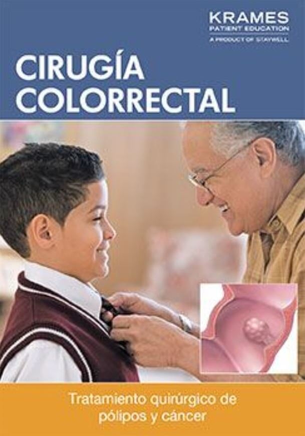 Krames Colorectal Surgery Patient Education Booklet, Spanish, 16 Pages, Multicolor, Each
