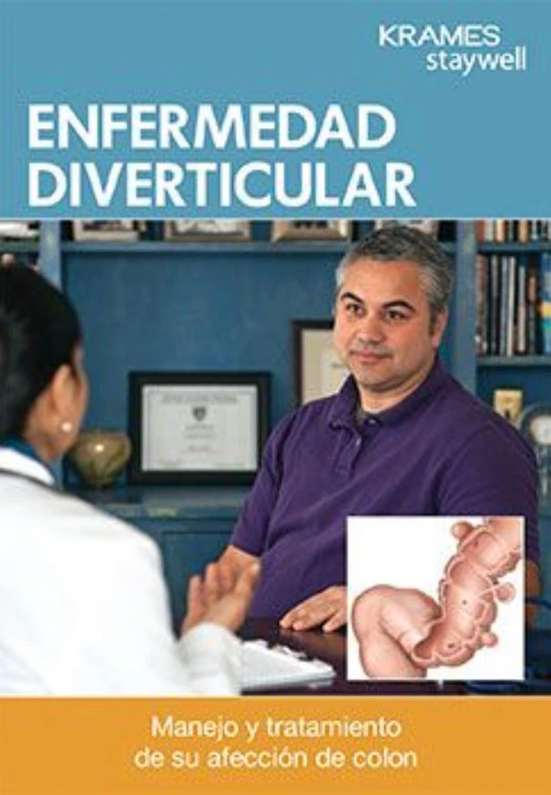 Booklet Diverticular Disease, Spanish, 8-Page, Multicolor, Each