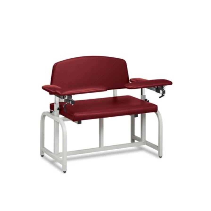 Marketlab Phlebotomy Chair, Burgundy