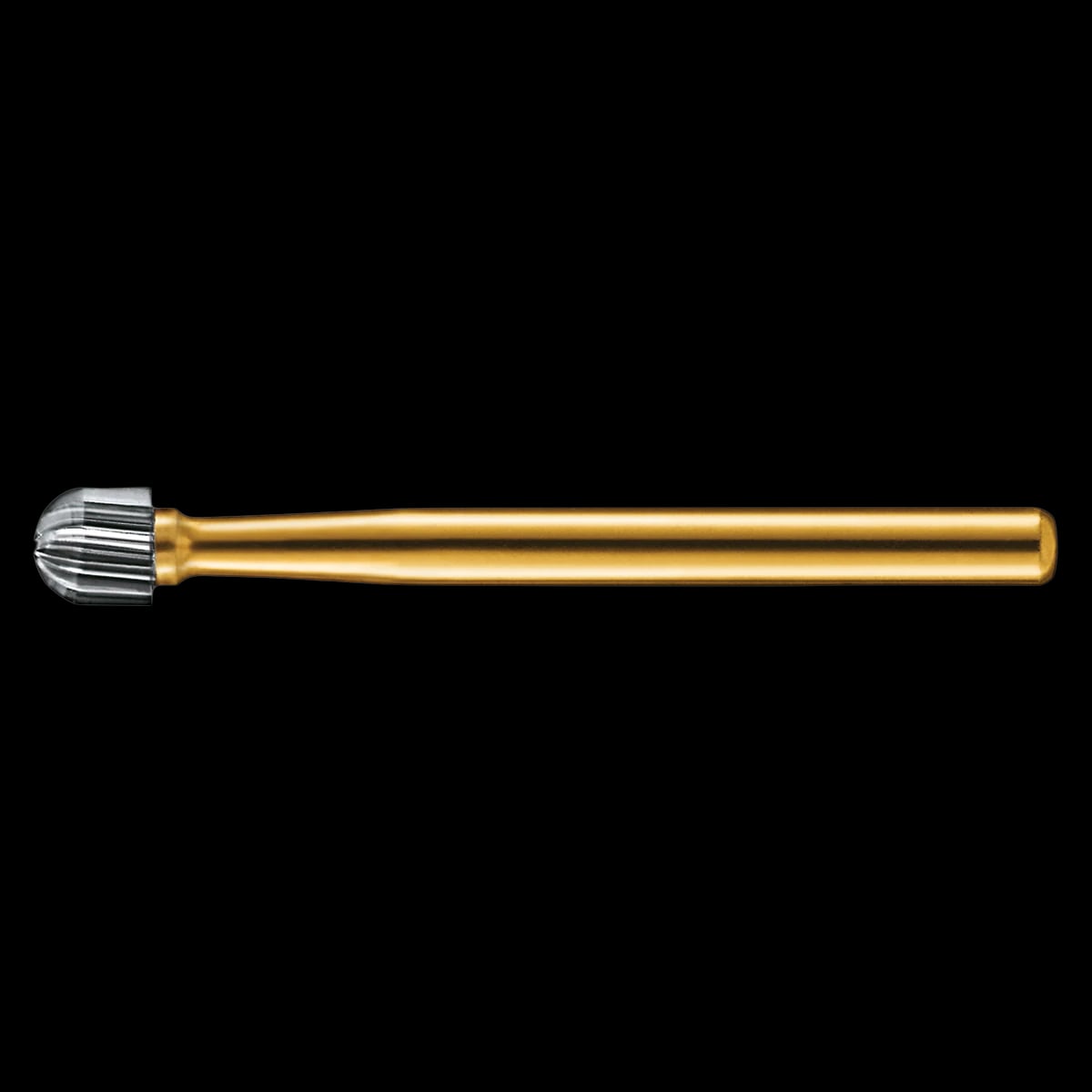 Kerr Trimming & Finishing Carbide Bur, FG 7008, Round, 12 Flute, 2.3 mm, 10/Pk, FG7008-KC0