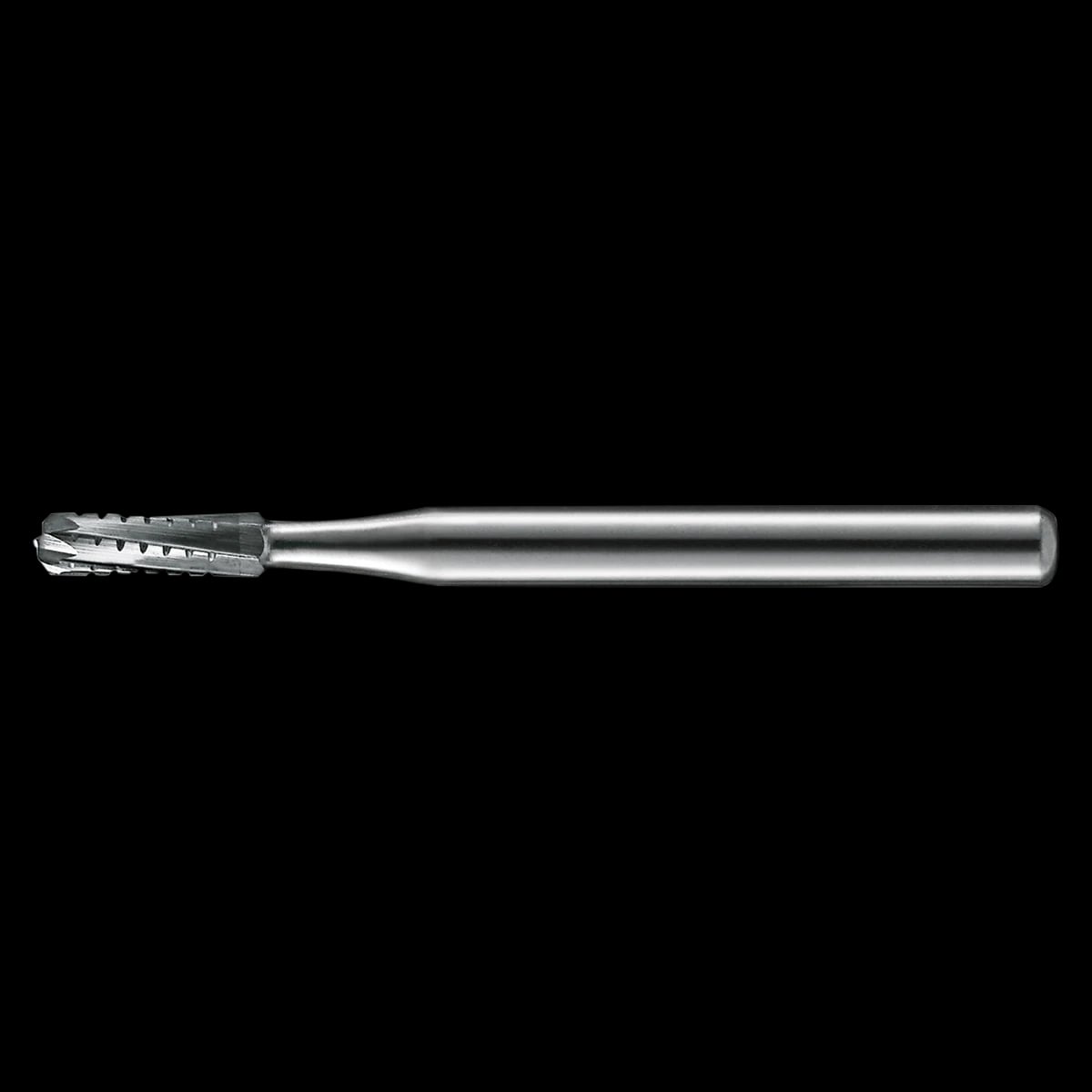 Kerr FG1558 Carbide Bur, Straight Dome End Crosscut, 6 Flute, 1.2 mm Diameter, 3.7 mm Length, Friction Grip, 100/Pk
