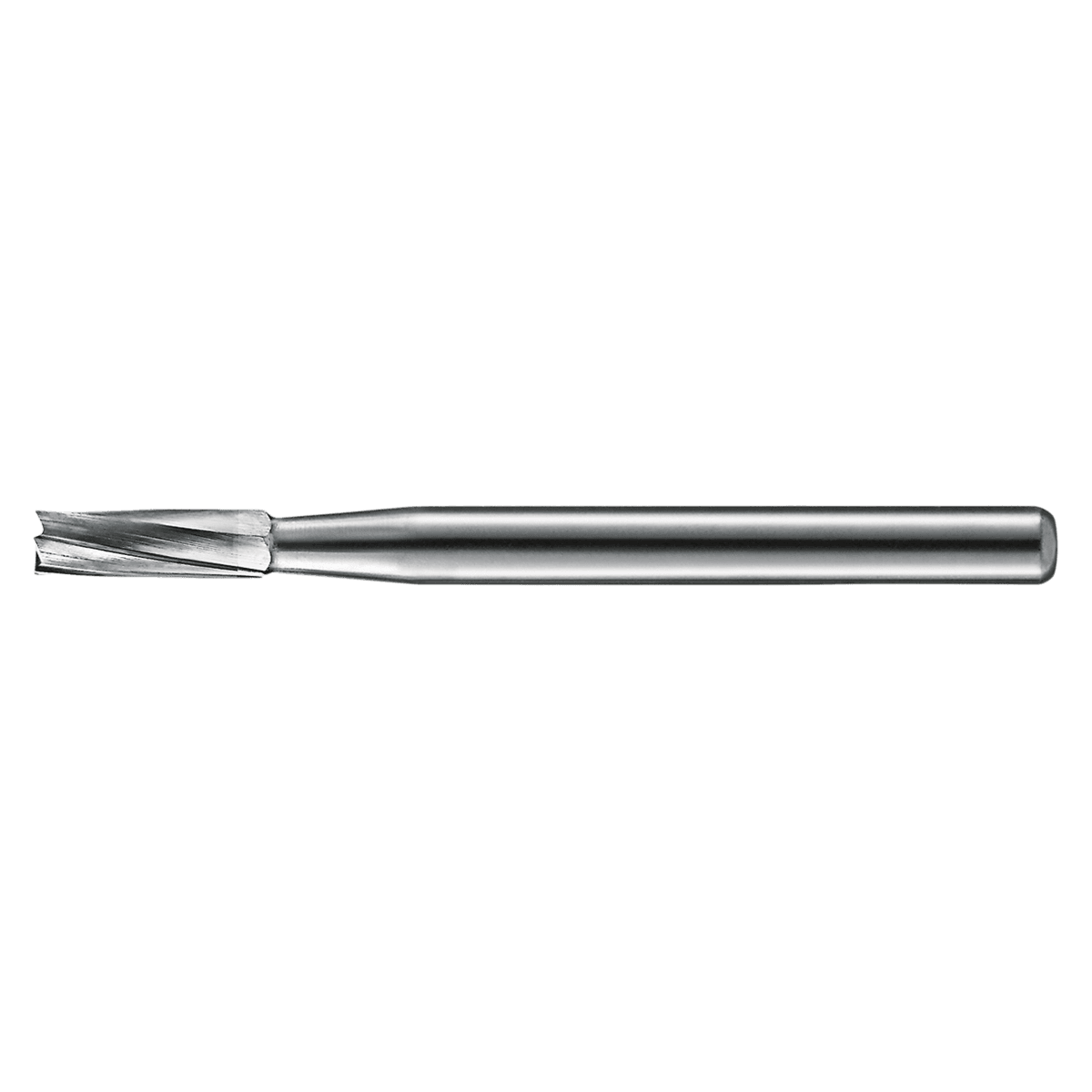 Kerr FG56 Carbide Bur, Straight Flat End, 6 Flutes, 0.9mm Diameter, 3.2mm Length, Friction Grip, 100/Pk, FG56-KCC