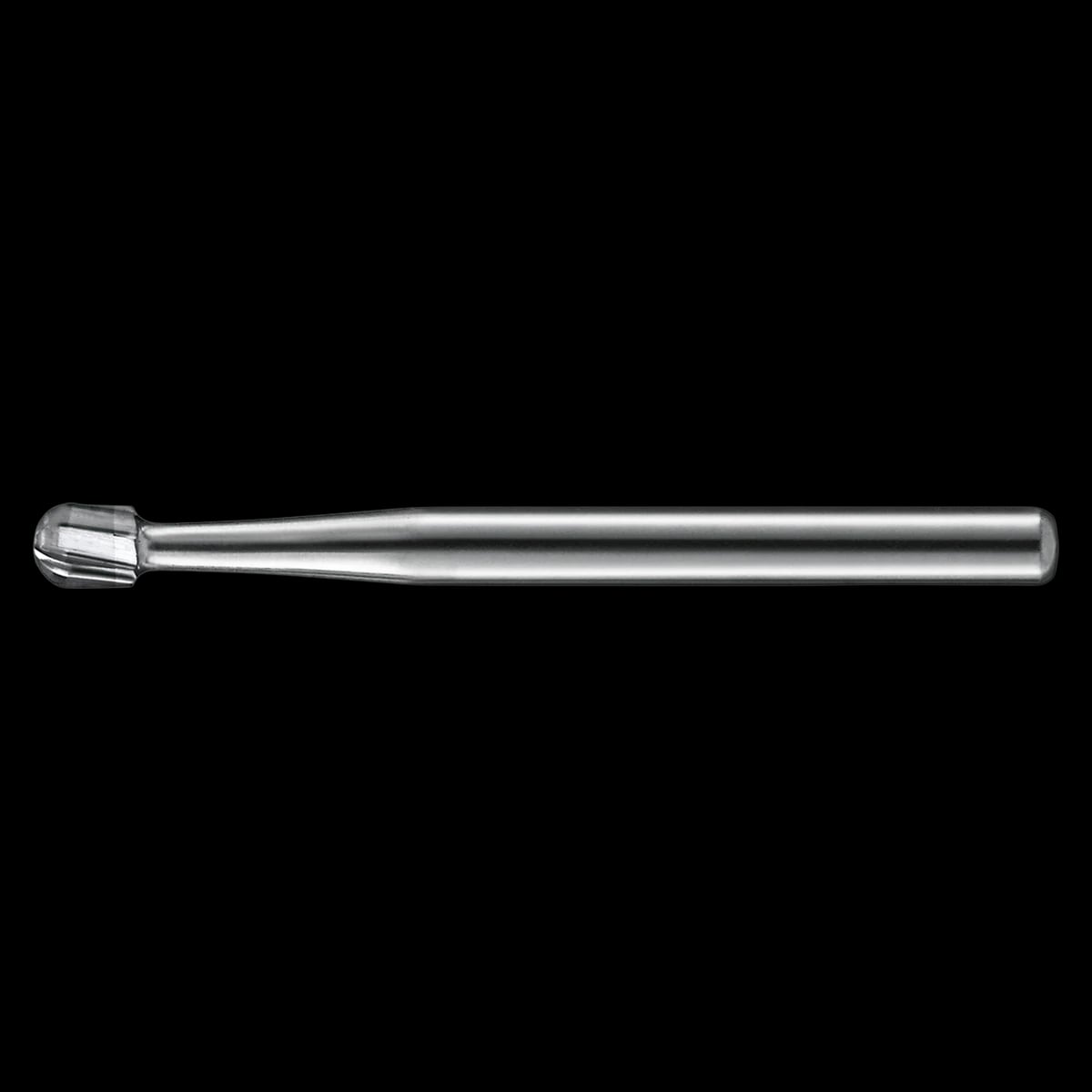 Kerr LA8-KCC Carbide Bur, Round #8, Right-Angle Latch, 2.3 mm, 6 Flutes, 100/Bx