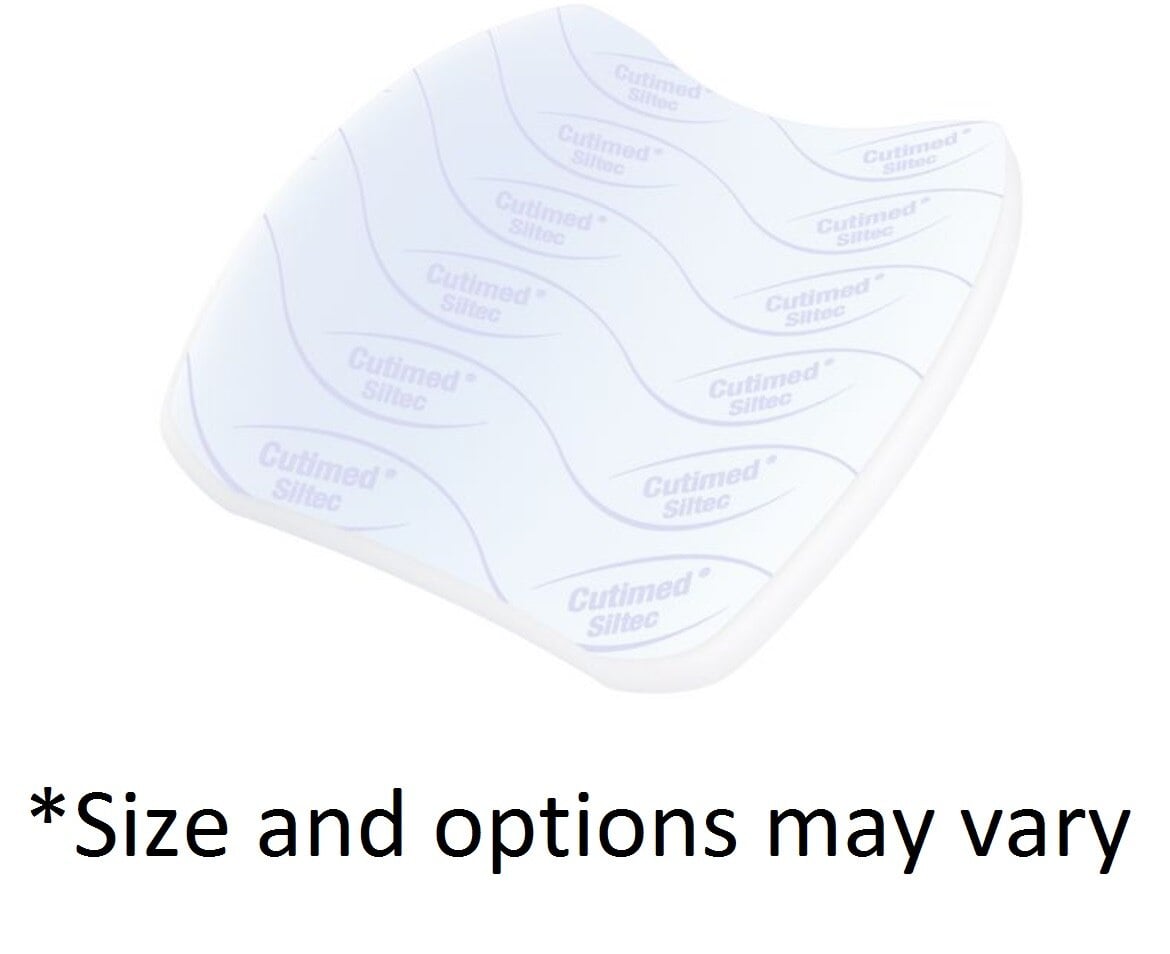 Cutimed Siltec+ Foam Wound Dressing, 4x4" (10x10 cm), Absorbent, Latex-Free