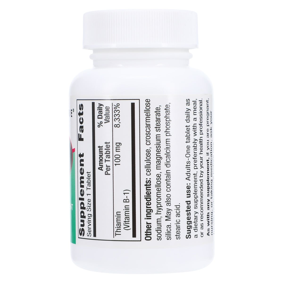 Geri-Care Thiamine HCl Tablets, 100mg, 100/Bottle