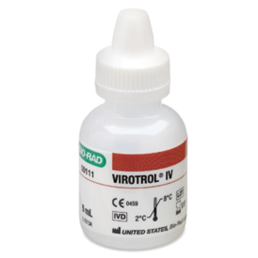 Bio-Rad Virotrol IV aHBe Single Level Control, 5 mL, For Hematology Analyzer