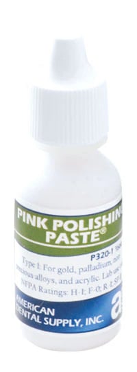 Pink Polishing Paste, 1/2 oz Bottle
