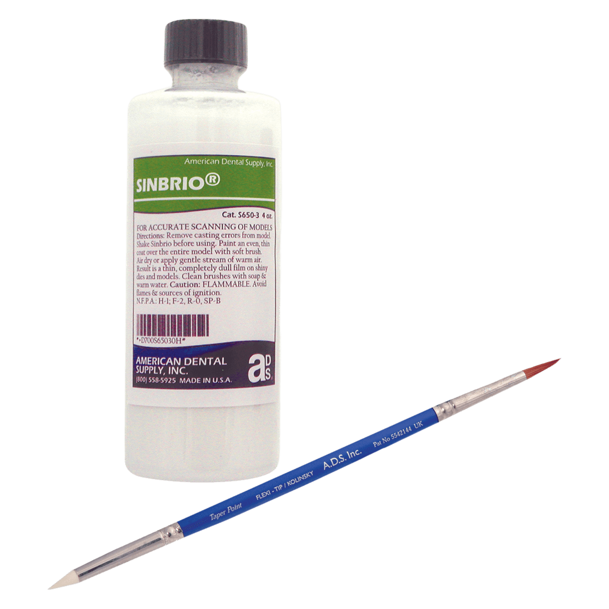 Sinbrio Laser Scanning Paint with Brush, 4oz/Pk, 01KEZKNN1YXW3RJ1BZ4G3WJWD3