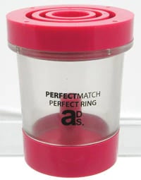 Perfect Ring® Hot Pink 200g for Pressing Lithium Disilicate, 1 Ring