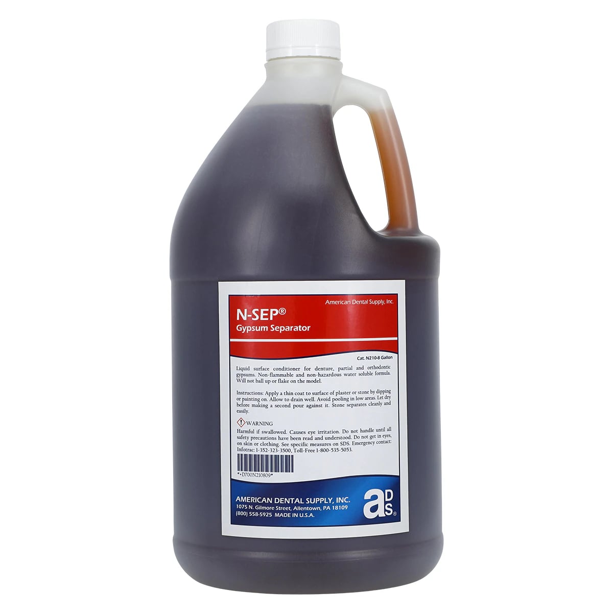 N-Sep Stone Separator, Gypsum, 1 Gallon Bottle