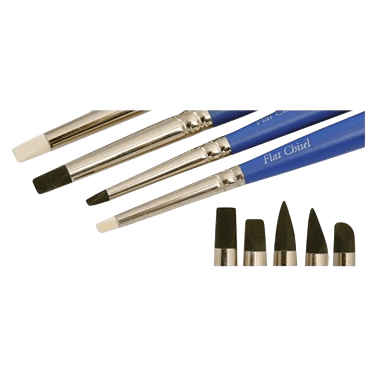 American Dental Supply Flexi-Tips Single Ended Tip, Extra Firm, #2 Large, Black, Tapered, 3/Package