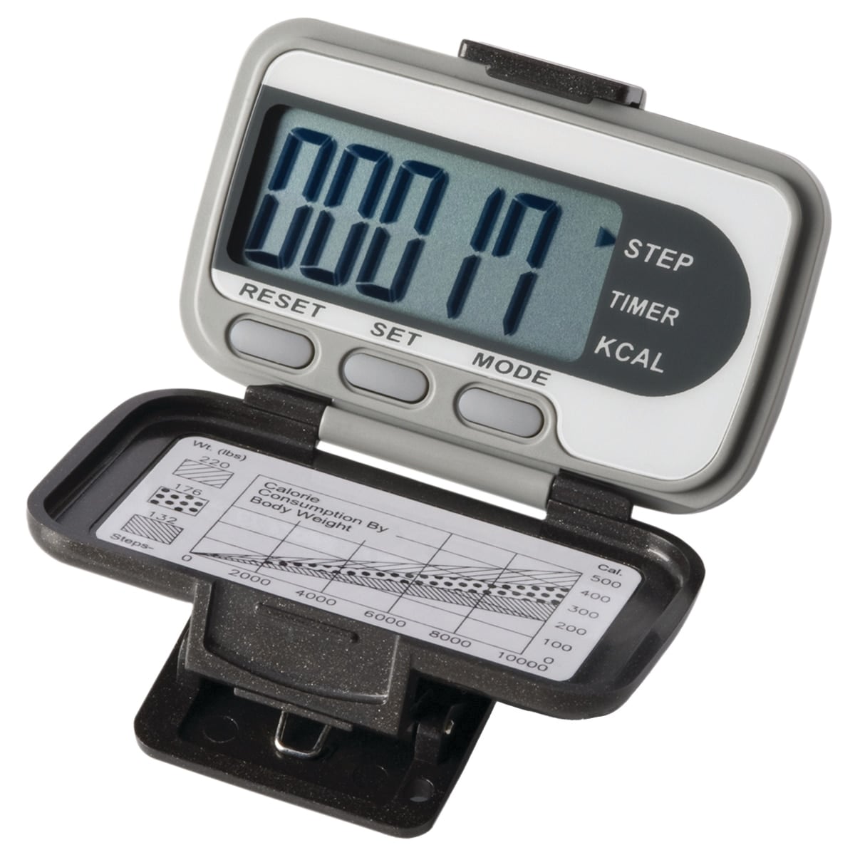 Ekho Pedometer - Steps/Calories/Activity Time/Distance, Battery Operated, 01KEZKNNJ28G3WPD9WET3J3891
