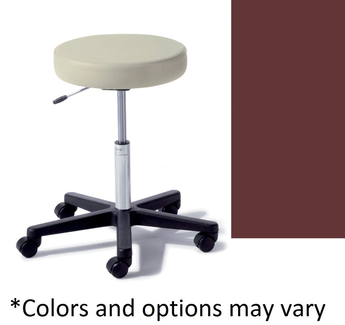 Midmark Ritter 272 Basic Stool, Value Series, Cranberry, 300 lb Capacity