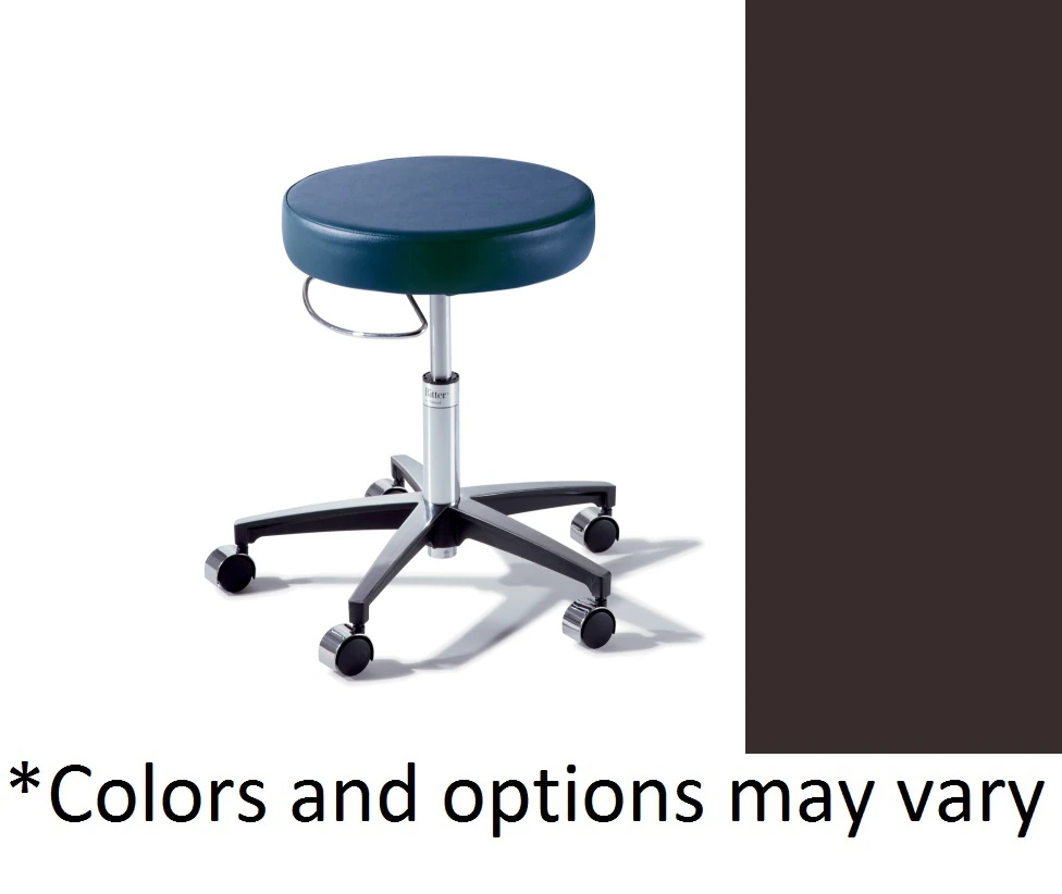 Midmark Ritter 276 Adjustable Basic Stool, Deep Earth, 350 lb Capacity