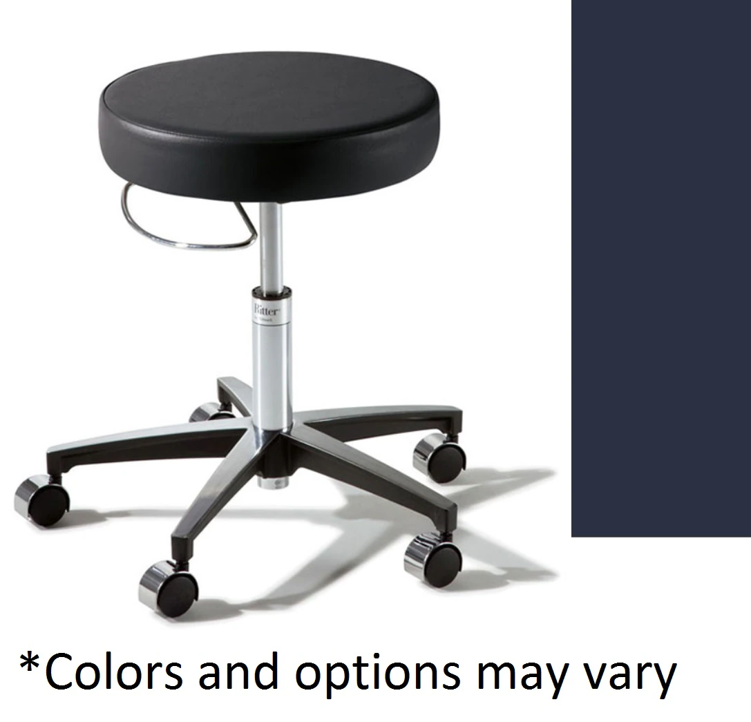 Midmark Ritter 276 Ultrafree Basic Exam Stool, Harbor, 350 lb Capacity