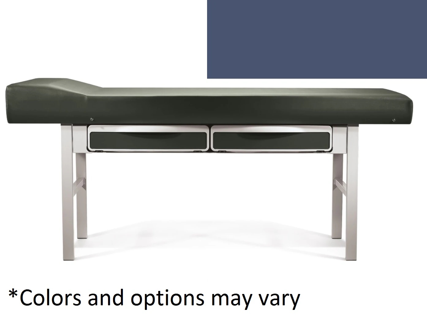 Midmark Ritter 203 Treatment Table with Drawers, Soothing Blue, 400 lb Capacity