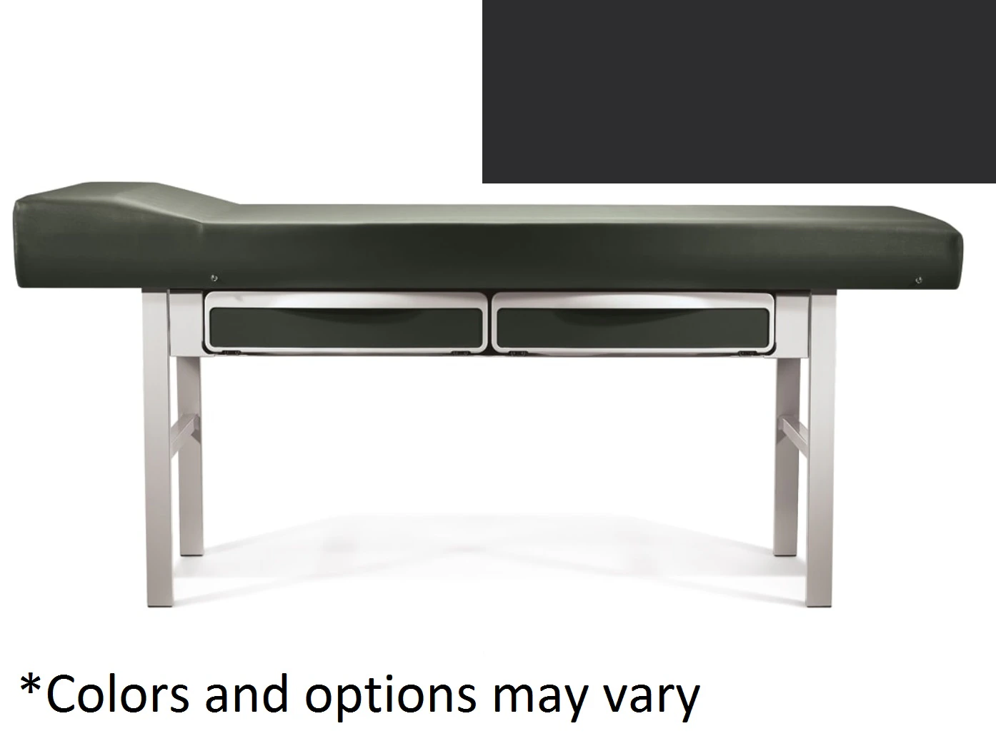 Midmark Ritter 203 Treatment Table with Drawers, Obsidian, 400 lb Capacity