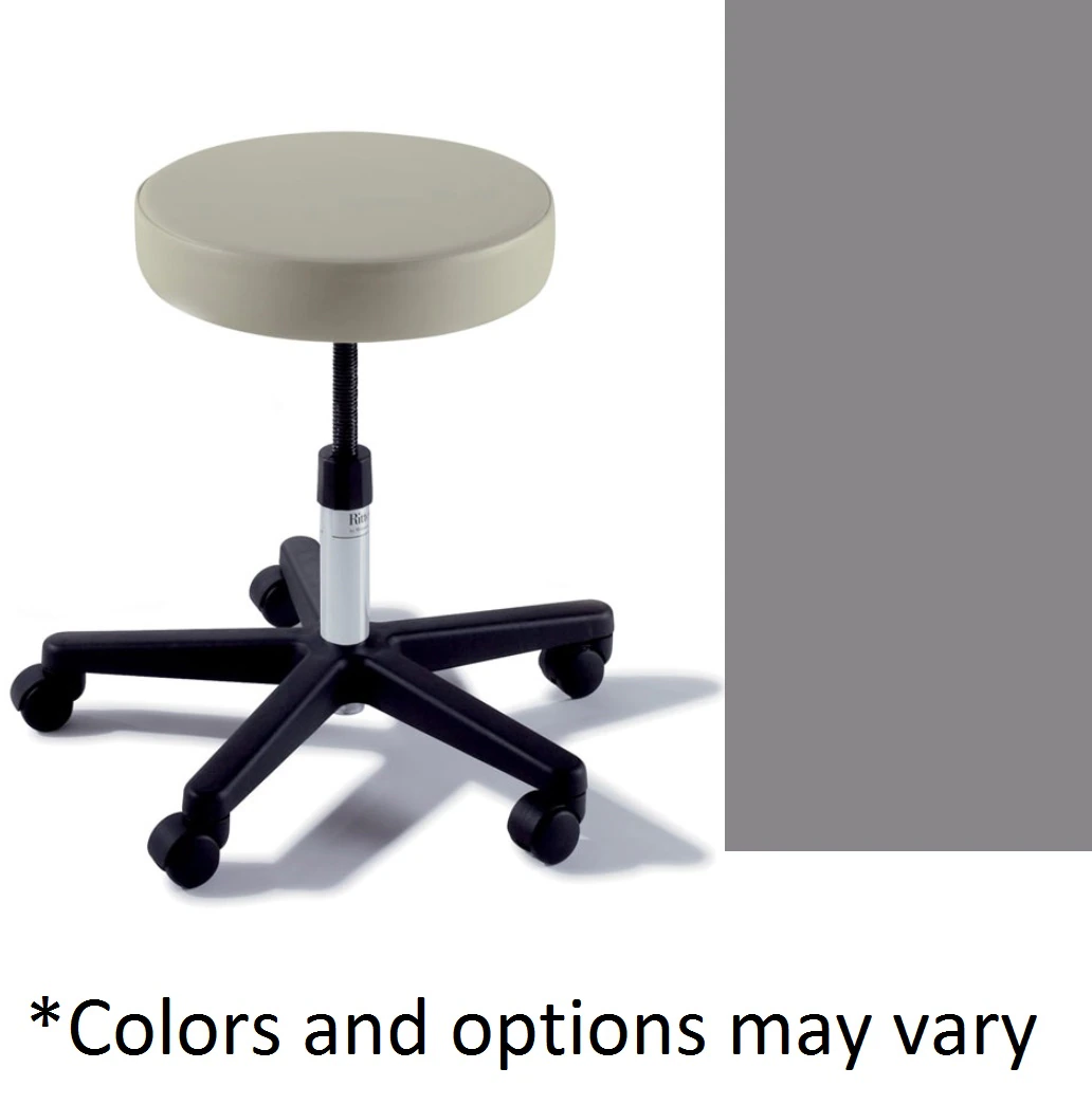 Midmark Ritter Value Series Basic 270 Exam Stool, Iron Ore, 300 lb Capacity