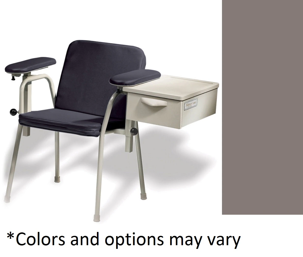 Midmark Ritter 281 Blood Drawing Chair with Side Delivery, Latte