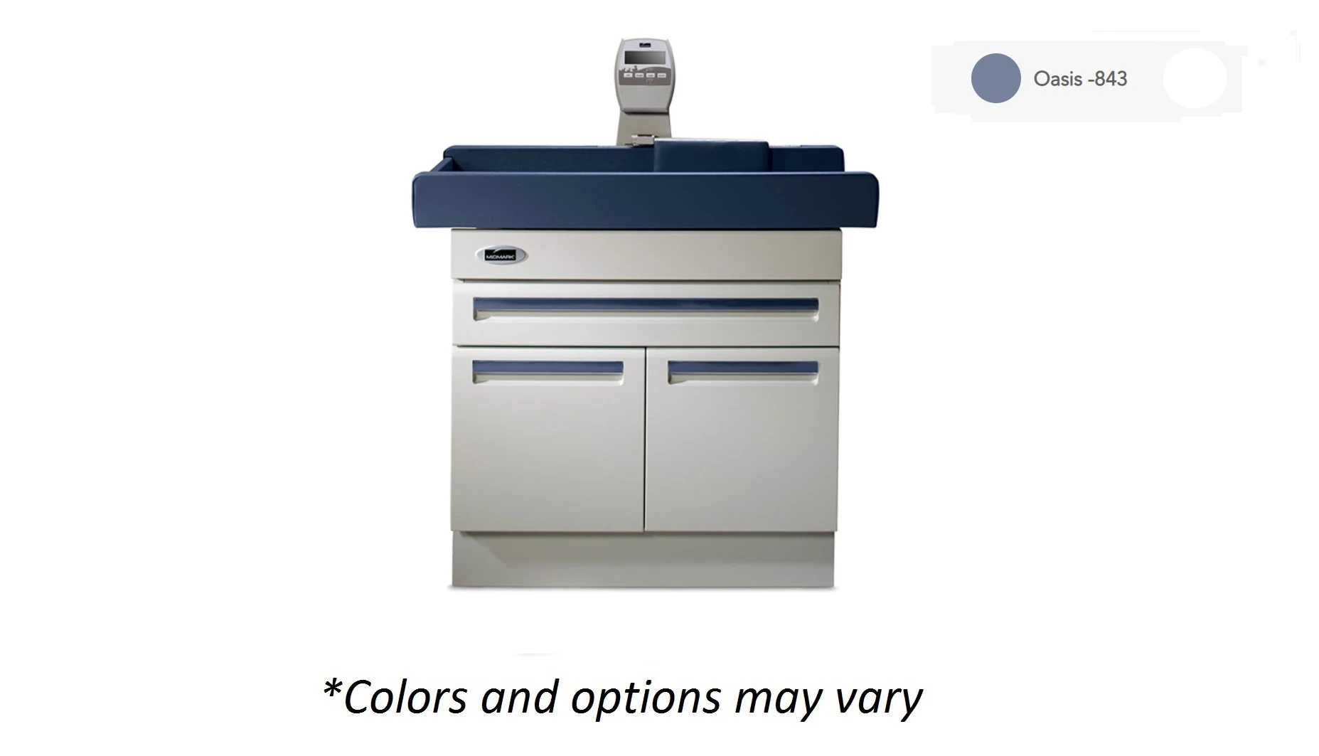 Midmark 640 Pediatric Exam Table with Drawer and Drawer Lock, 40 lb Capacity